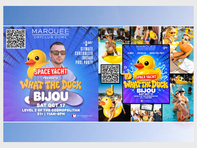 Space Yacht Presents What The Duck Pool Party